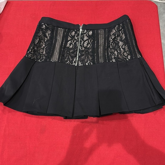 Endless Rose Black Mini Skater Skirt - Picture 4 of 4
